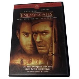Enemy at the Gates (DVD, 2001) Widescreen Joseph Fiennes, Jude Law